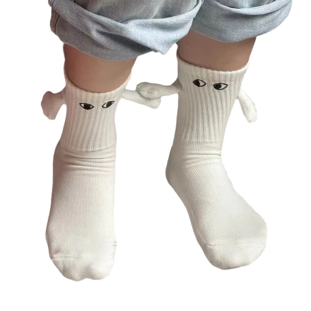 Colored trend white knee socks, (Physicals), for beloved 5