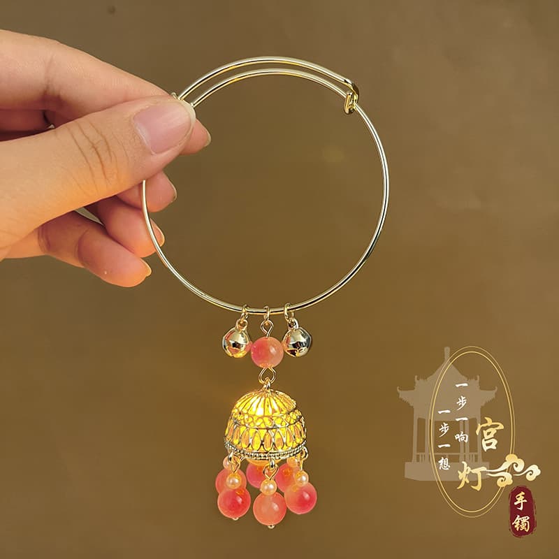 Bracelet with tassels, lamp, flashlight, elegant universal jewelry 2
