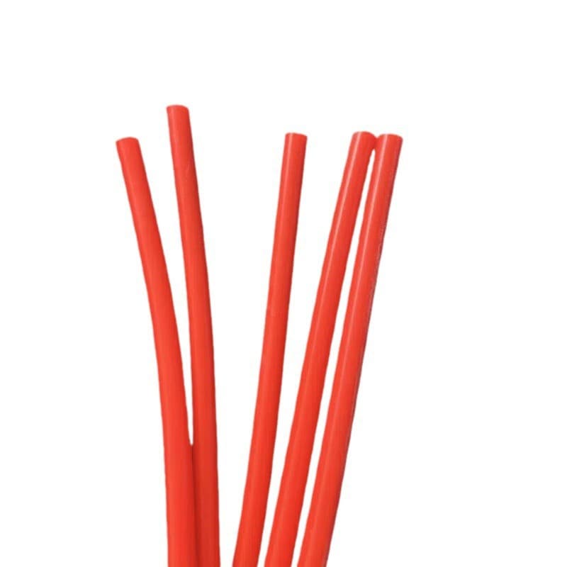 (Wholesale), orange silicone food silicone, straw 4