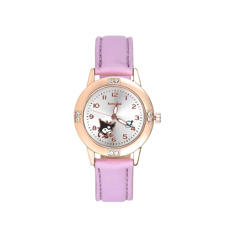 Sanrio, (Cross-border trading), golden belt, watch, quartz watches, pink gold 3