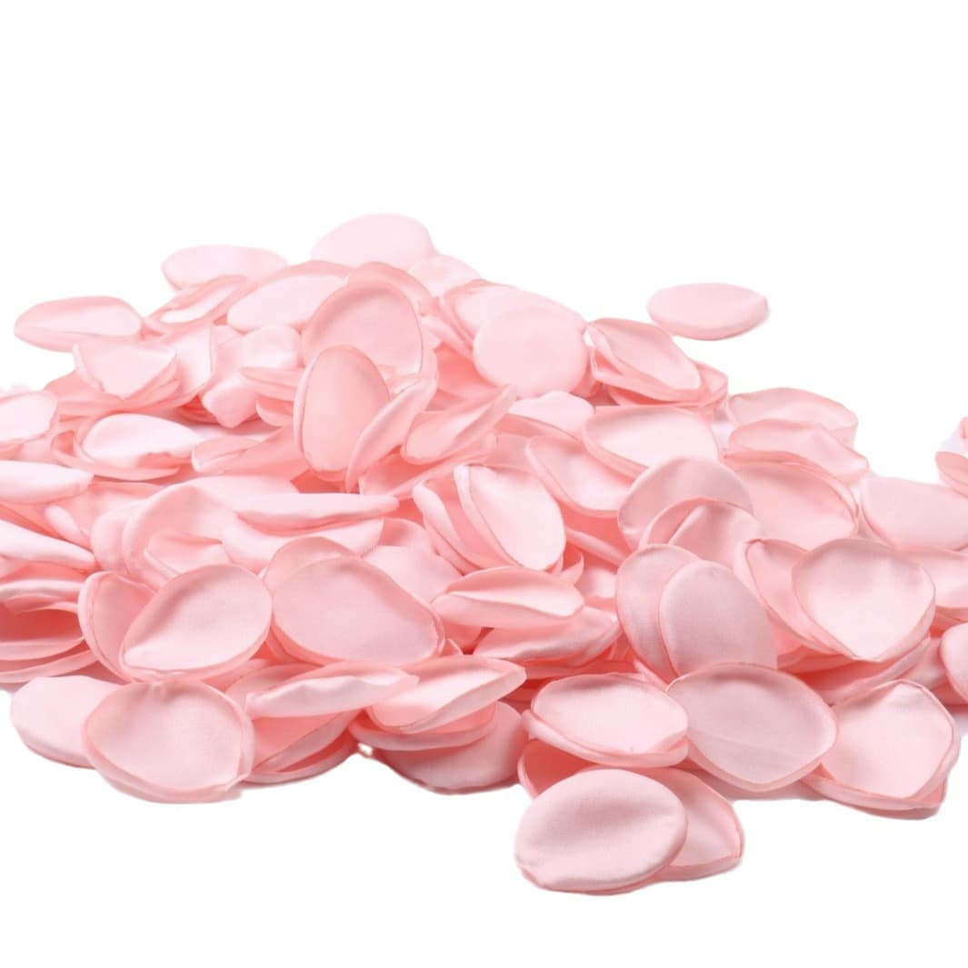 Amazon hot-edged silk rose petals wedding festival party decoration pure handmade simulated petals 400p 5