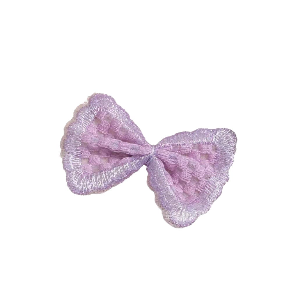 Hair accessory with bow, accessories, bow tie, DIY 5