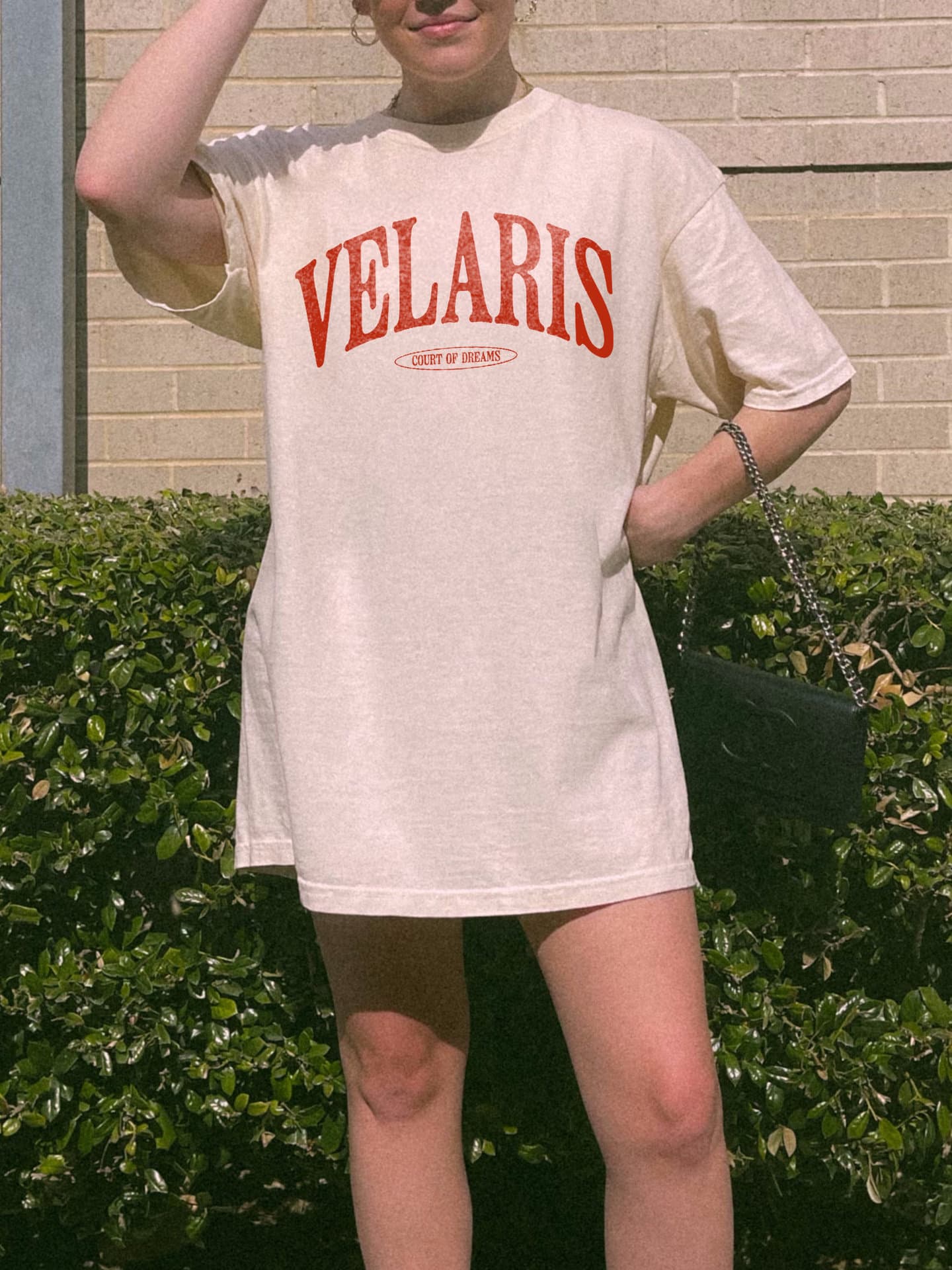 Listening star T -shirt velaris T -shirt double -sided oversized T -shirt women's court lover 3