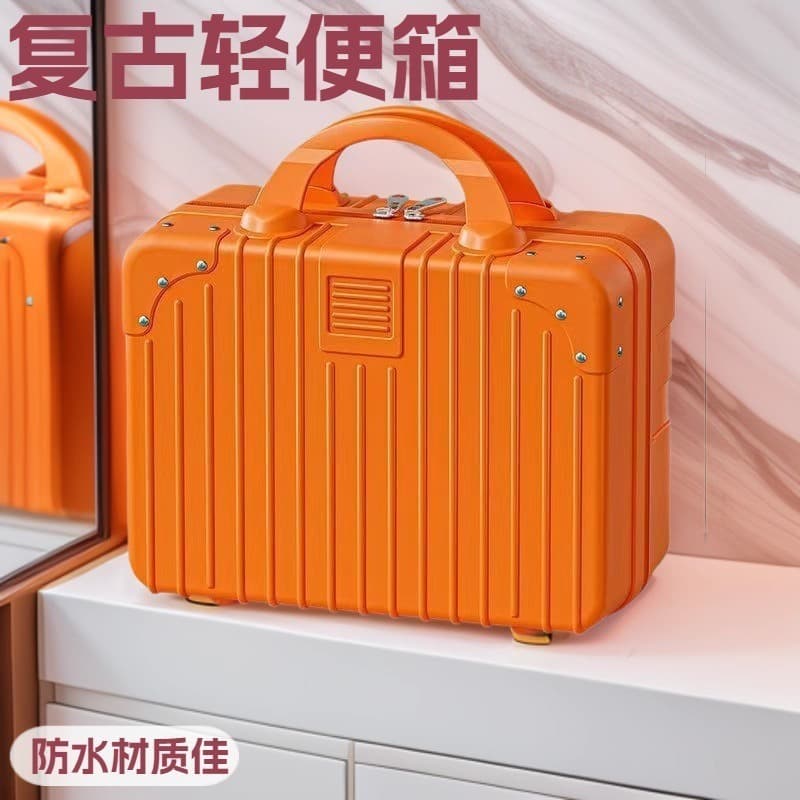 Handheld suitcase, cosmetic bag, shoulder bag, small storage box for traveling, 14 inch, for bridesmaid 3