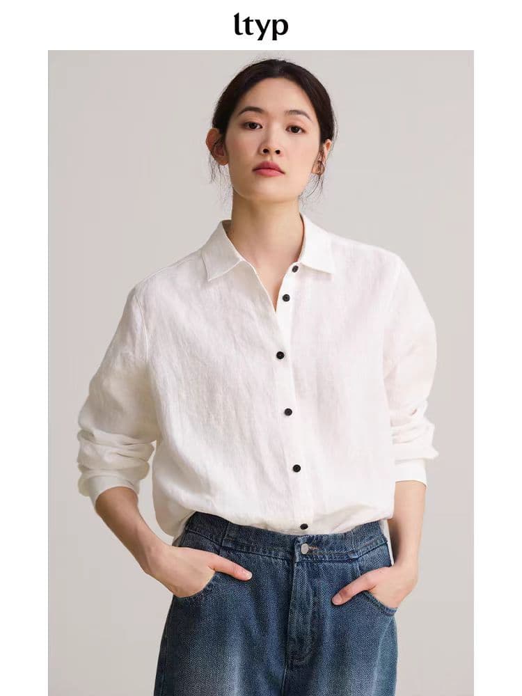 Classic shirt, autumn long-sleeve