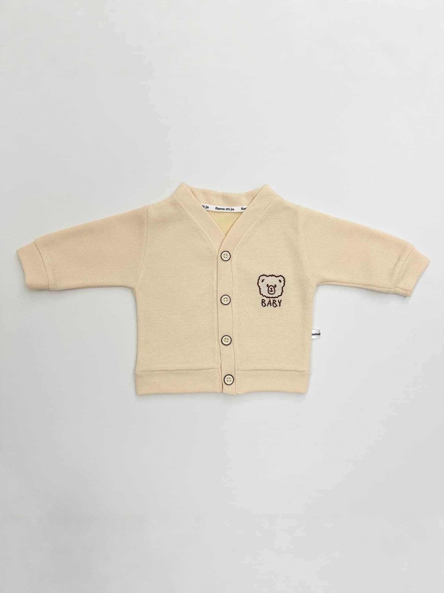 Spring sweater, jacket with a round collar, cardigan, children's clothing 5