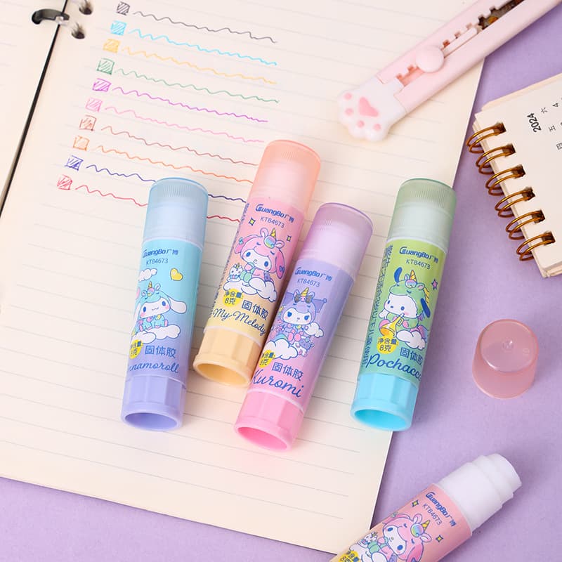 Guangbo Small Glue Stick 8G - Unicorn Design 3