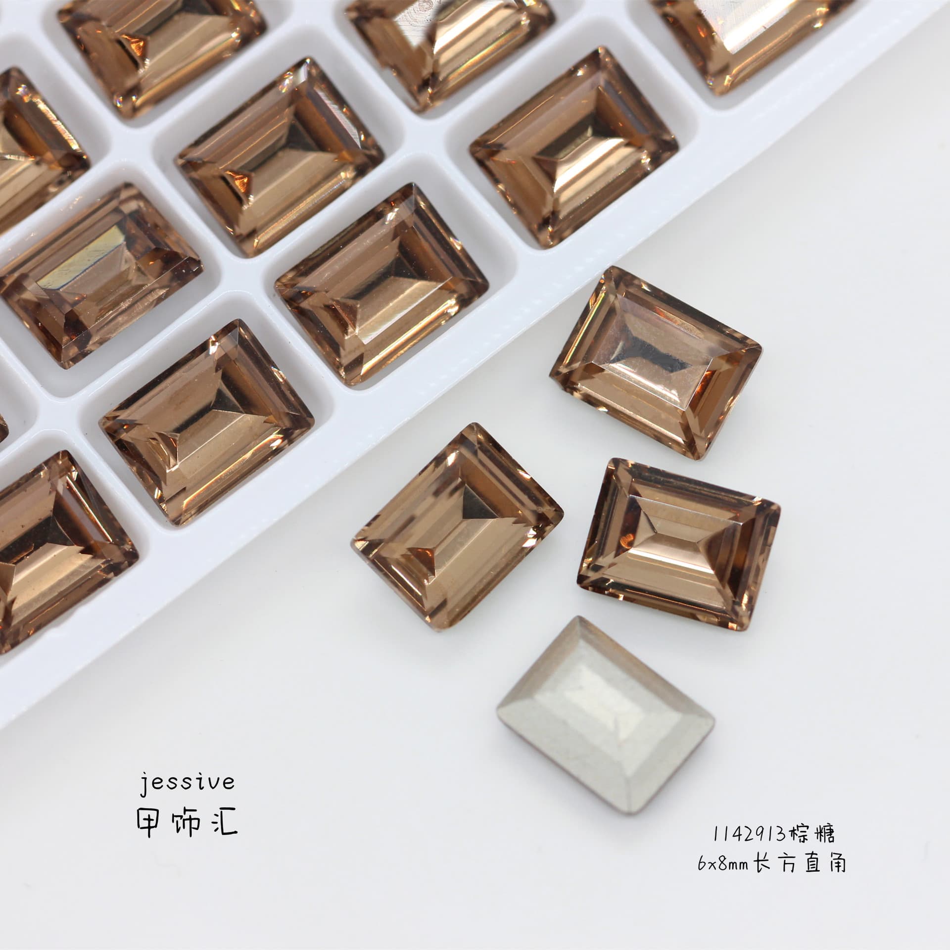 Diamond cigarette holder for manicure, nail stickers for nails, accessories, new collection, internet celebrity 4