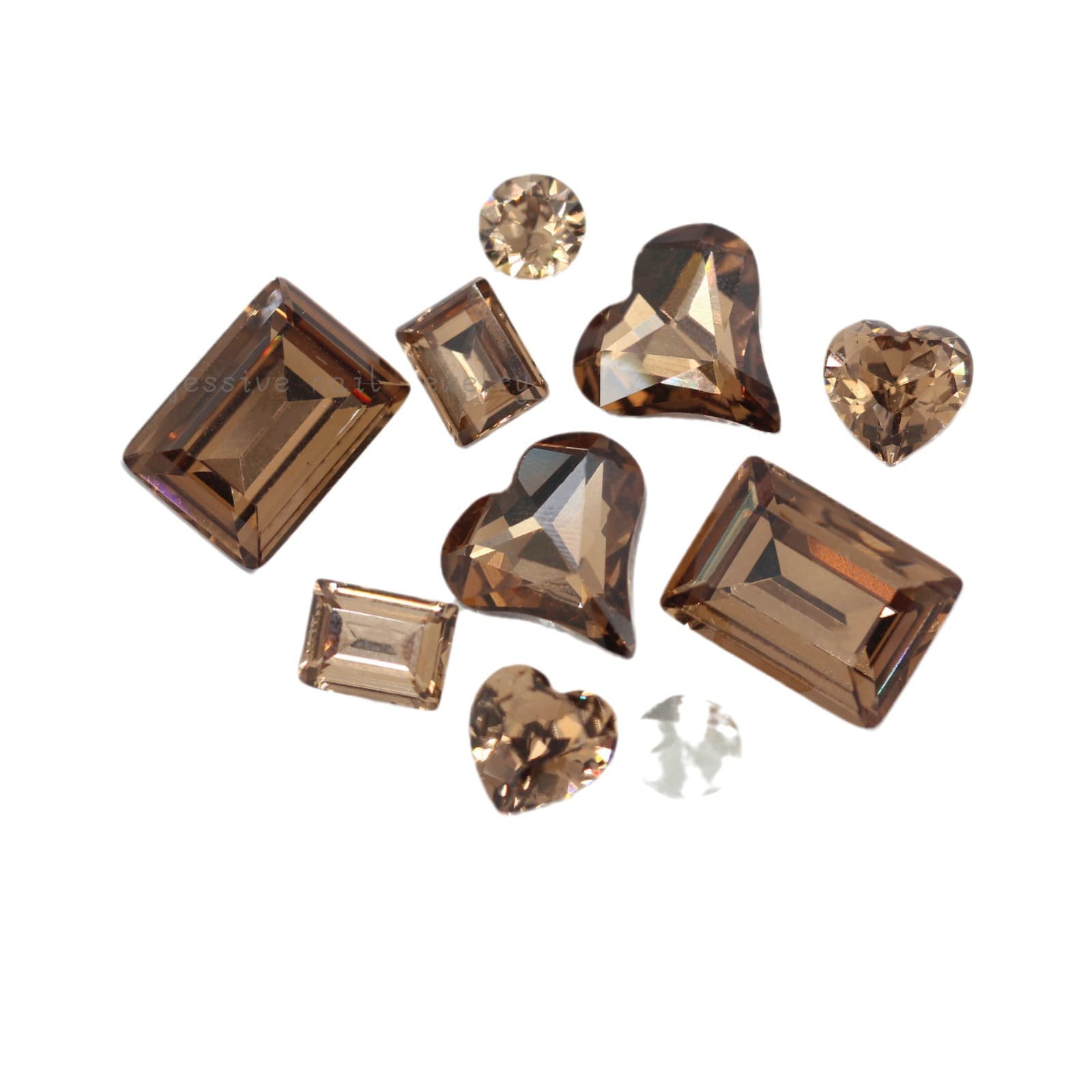Diamond cigarette holder for manicure, nail stickers for nails, accessories, new collection, internet celebrity 5