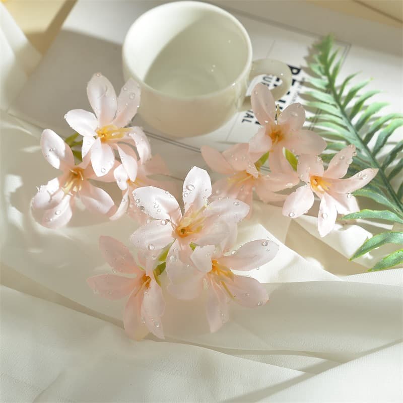 Realistic hydrolate, fresh decorative accessory flower-shaped for home use, DIY 2