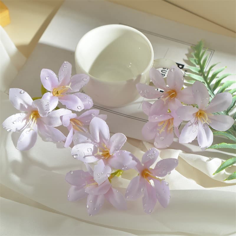 Realistic hydrolate, fresh decorative accessory flower-shaped for home use, DIY 4