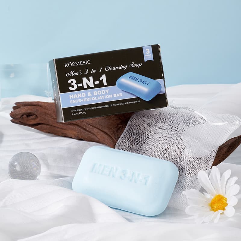 KORMESIC (Cross-border trading), (Wholesale), refreshing soap, English, oil sheen control 2