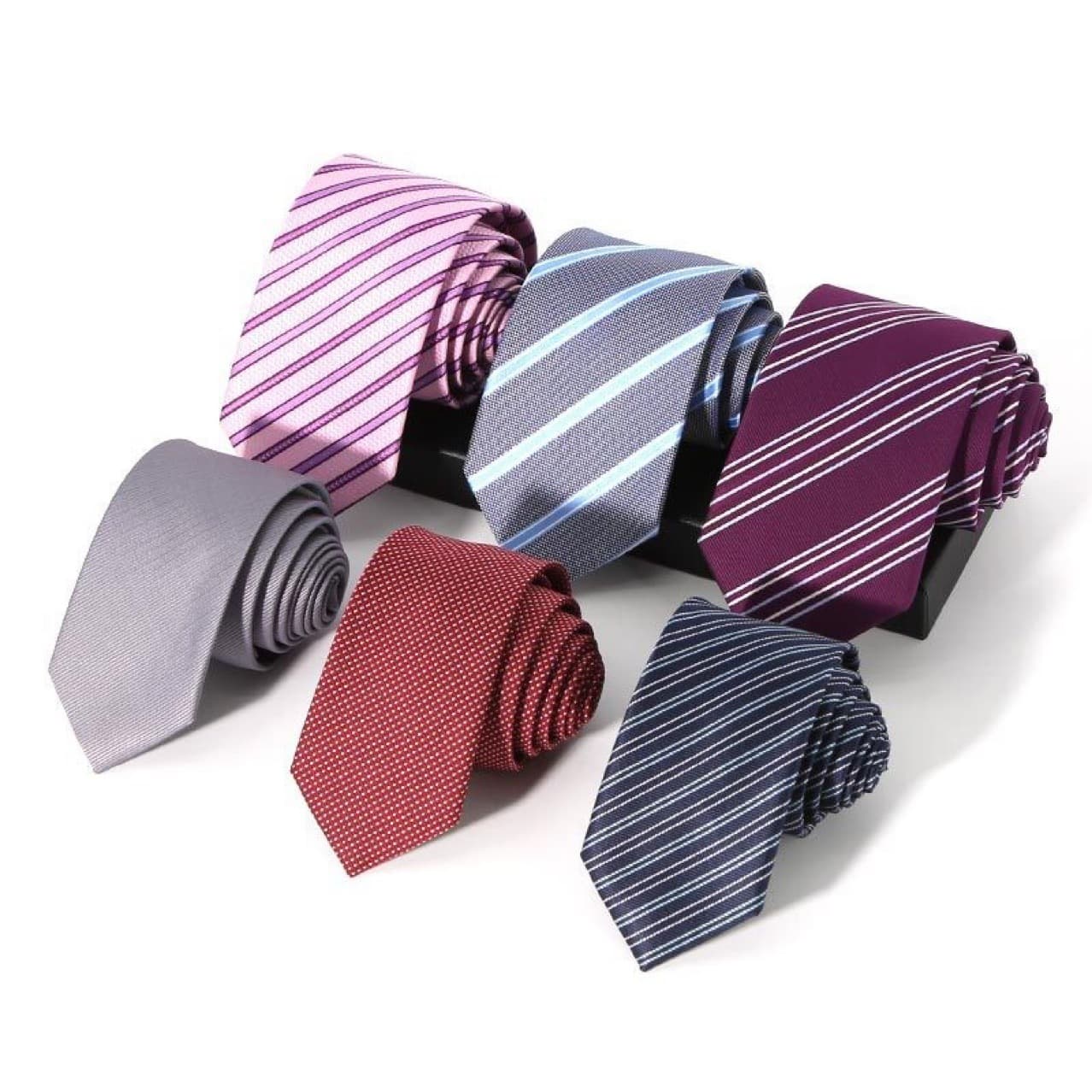 Wholesale men's formal striped tie business wedding groom groomsman professional hand tie