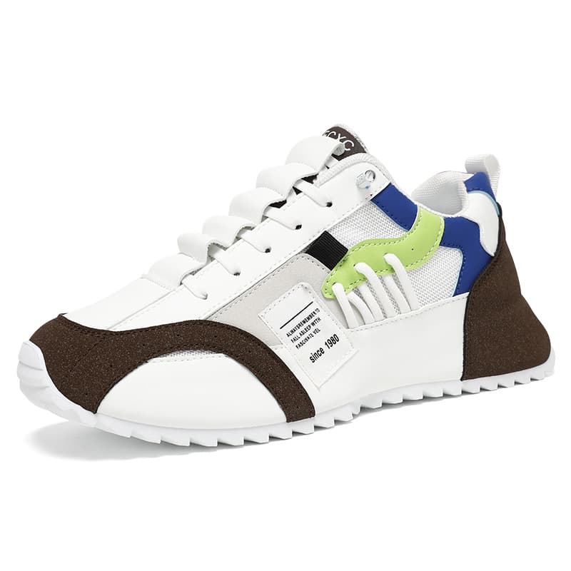 (Cross-border trading), autumn breathable sports fashionable trend casual footwear for leisure, European style, Collection Year 2024, plus size 4
