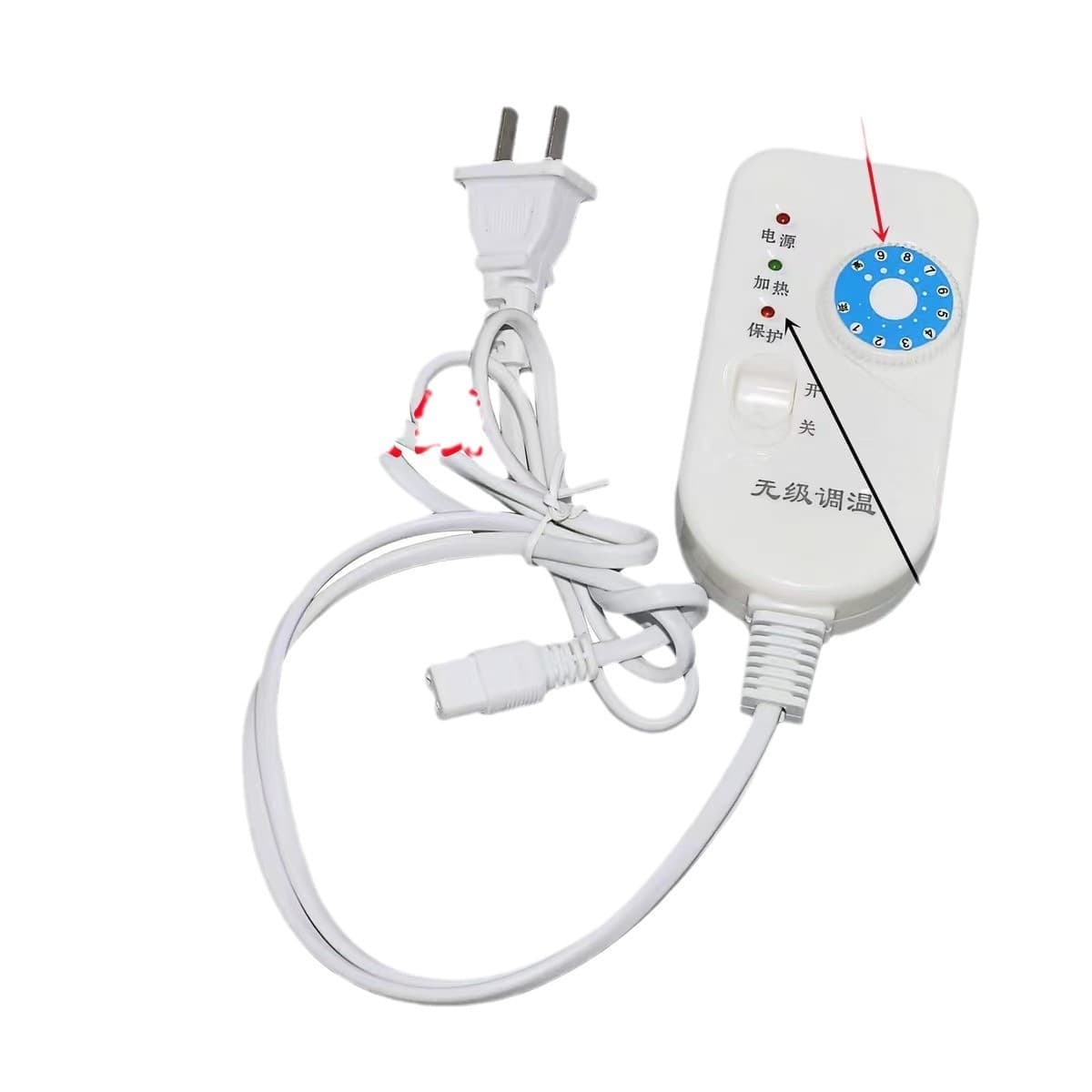 Nine -gear electric mattress electric blanket electric blanket adjustment high and low gear switch single dual control temperature control regulator 5