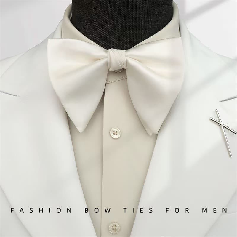 Elite bow tie, elegant shirt with bow, Korean style 2