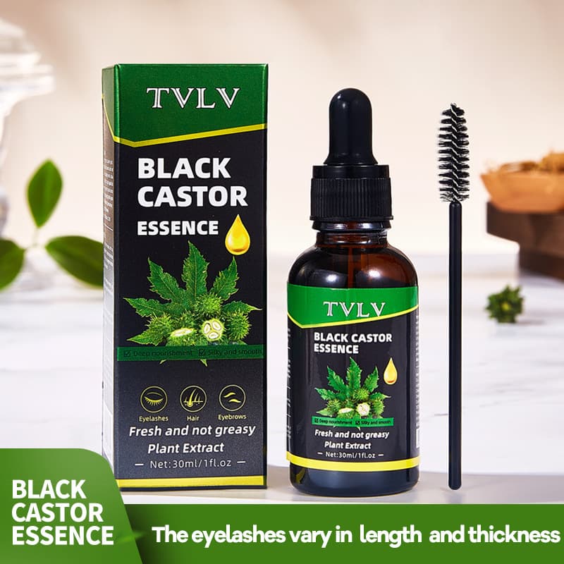 TVLV Black Castor Essence Hair Care Lash Treatment Oil 2