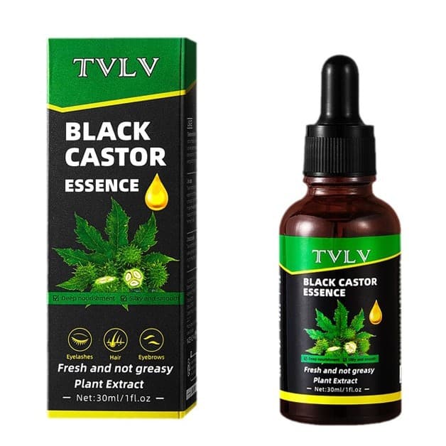 TVLV Black Castor Essence Hair Care Lash Treatment Oil 5