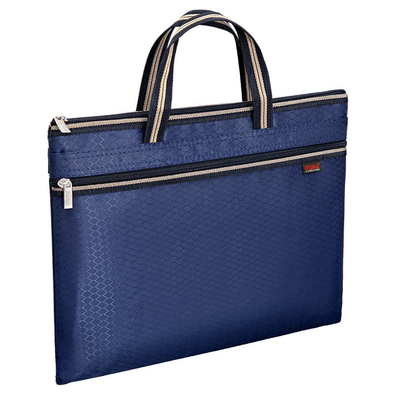 Yan handbag Oxford cloth briefcase conference information bag printing waterproof free design can print logo 4