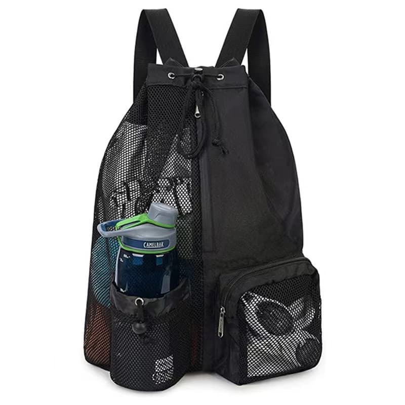 Beach backpack for swimming, equipment for gym, new collection, drawstring