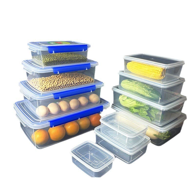 Fresh -keeping box Reproductive thick plastic refrigerator storage can be microwave frozen food seal box retaining box for commercial 5