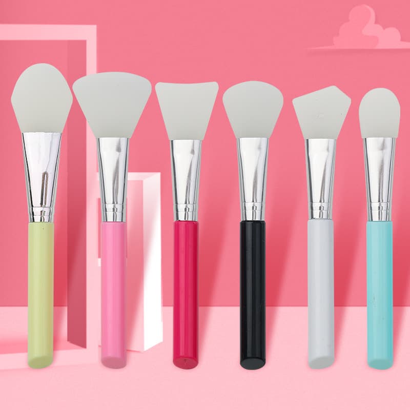 Face mask, cosmetic silicone brush for face for manicure, easy application, for beauty salons