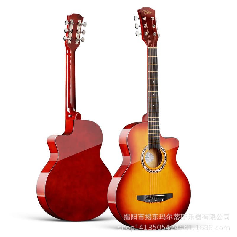 (Wholesale), guitar, musical instruments, matte classic practice for beginners, 38 inch 3