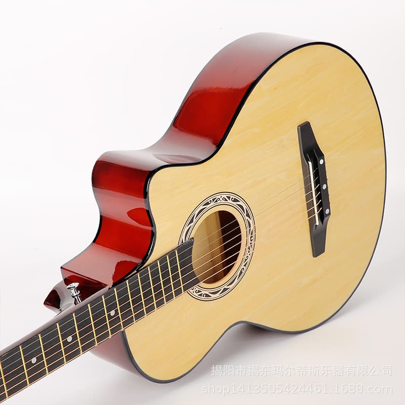 (Wholesale), guitar, musical instruments, matte classic practice for beginners, 38 inch 5