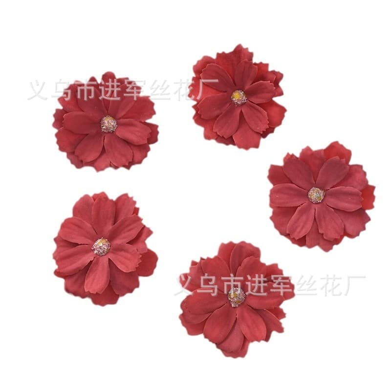Simulation flowers multi -layer silk flower chrysanthemum manual DIY decorative flower ring material wedding furnishing restaurant decoration 5