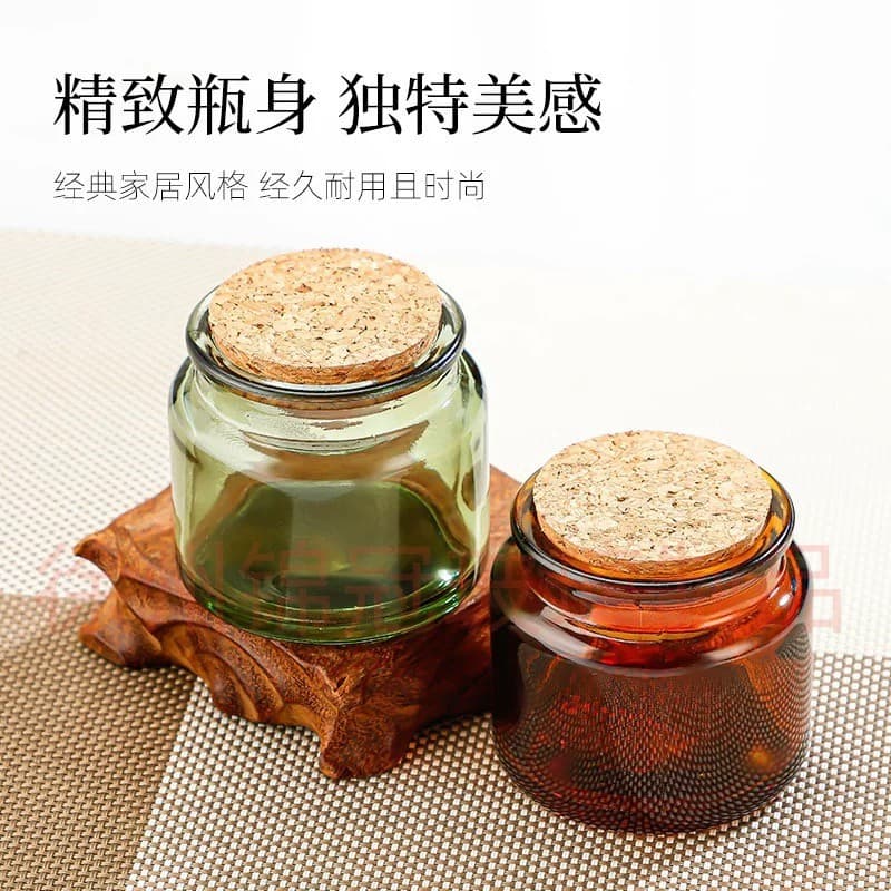 Aromatherapy, glass candle handmade 2