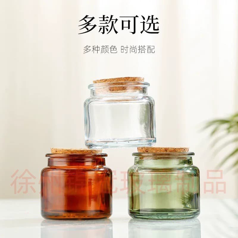 Aromatherapy, glass candle handmade 3