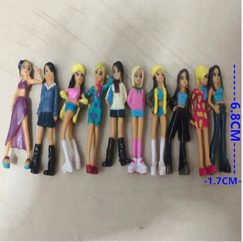 10 beauty hand-made doll models, simulated miniature doll models, scene-building decorative character ornaments 4