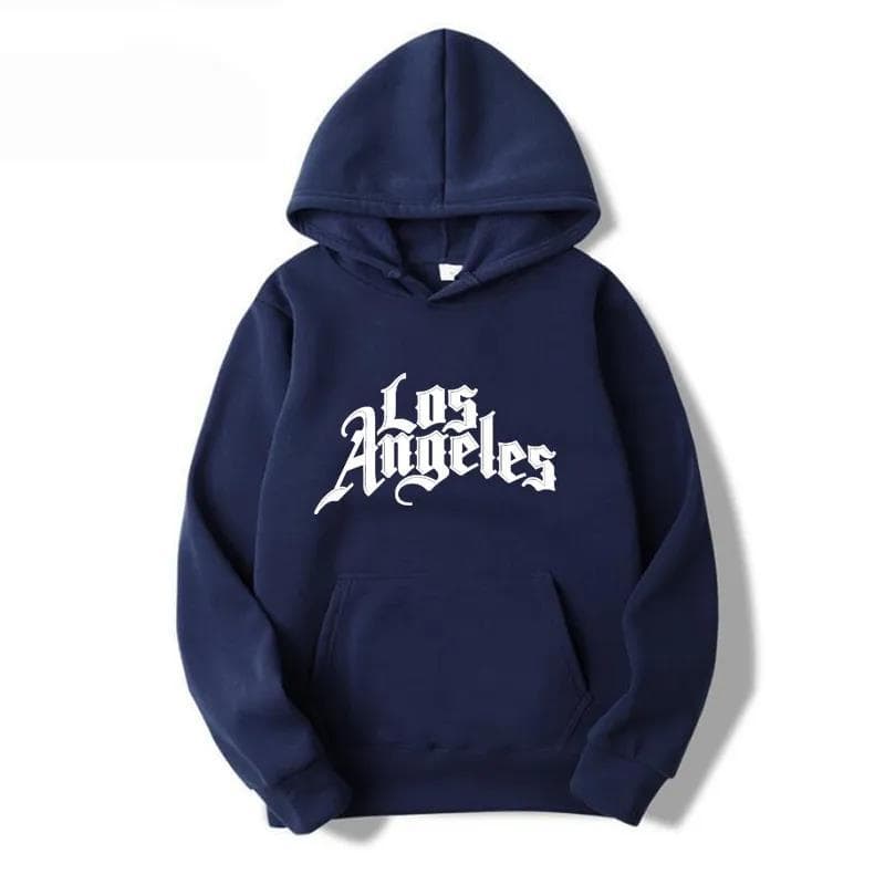 Sports quality demi-season sweatshirt hip-hop style for leisure with hood, loose fit, style 5