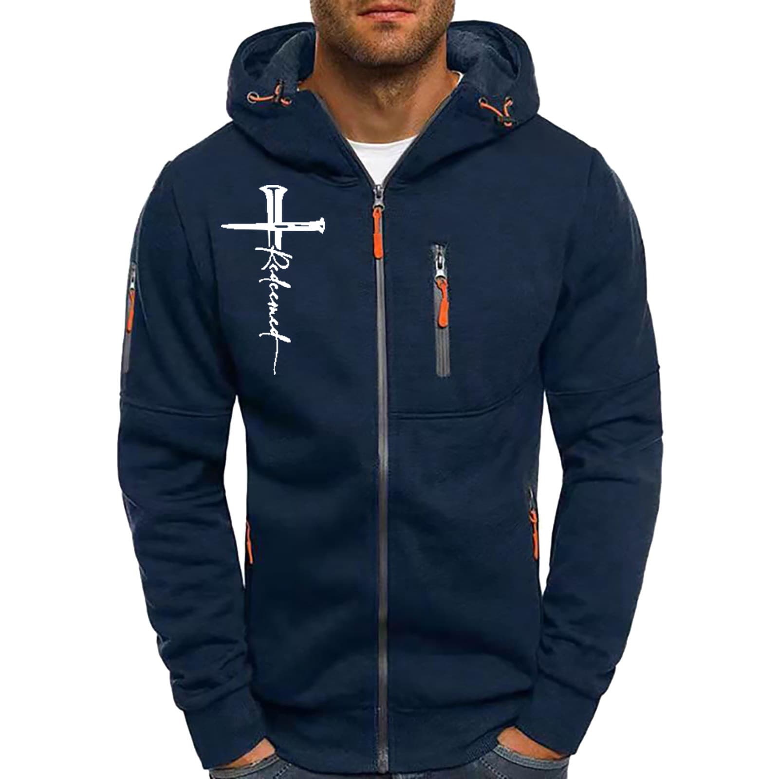 (Cross-border trading), sports casual sweatshirt for gym, cardigan, hoody, jacquard pattern 5