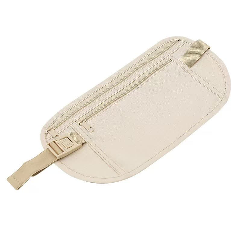 Invisible belt bag, sports passport bag, handheld wallet for men and women, anti-theft 5