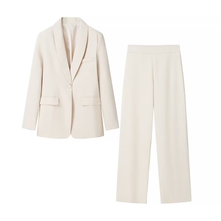 Classic fashionable dress, suit, trousers, European style, city style 2