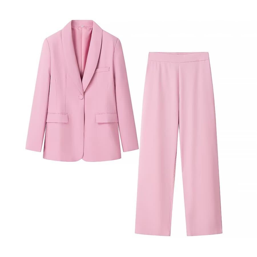 Classic fashionable dress, suit, trousers, European style, city style 3