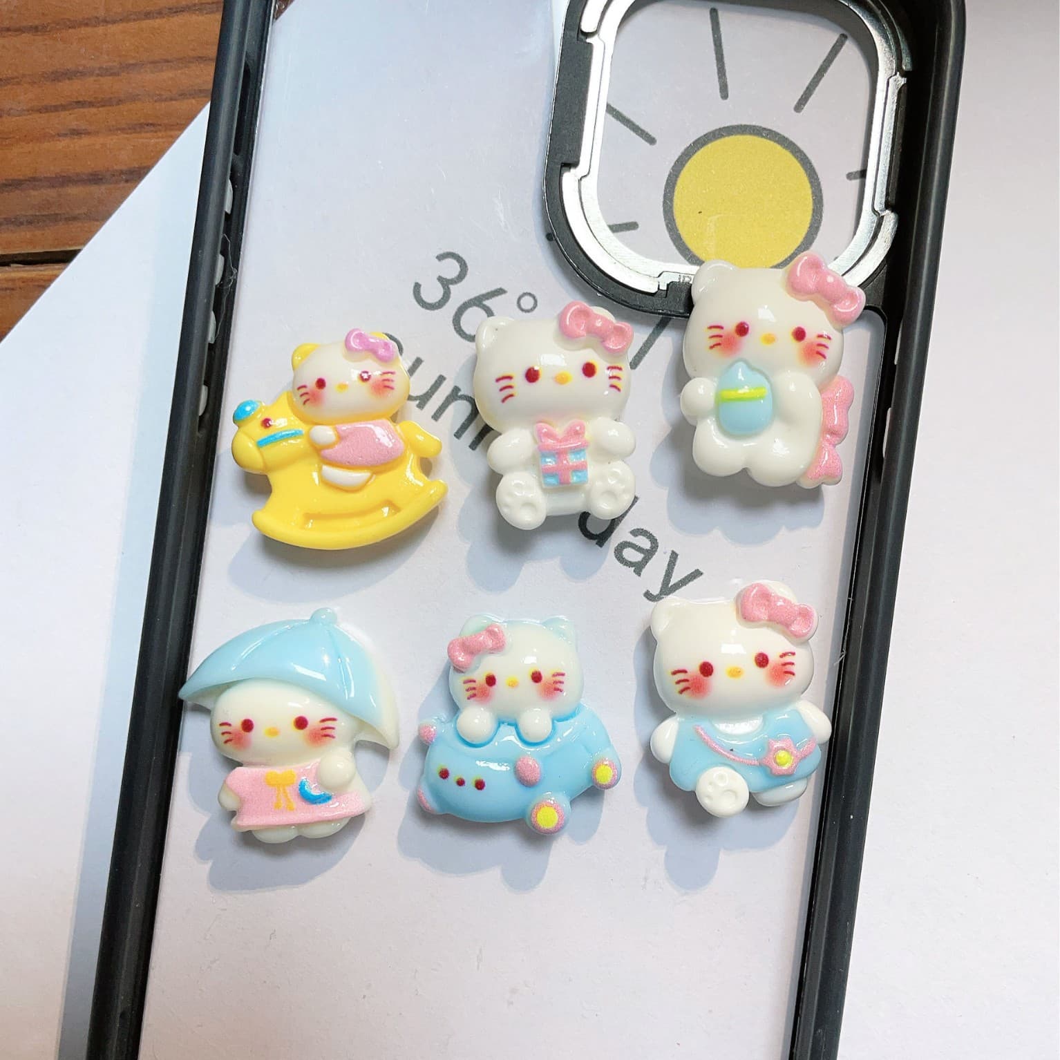 Glossy cartoon cream phone case, hairgrip, hair rope, sneakers, footwear buckle, accessory, accessories, DIY 4