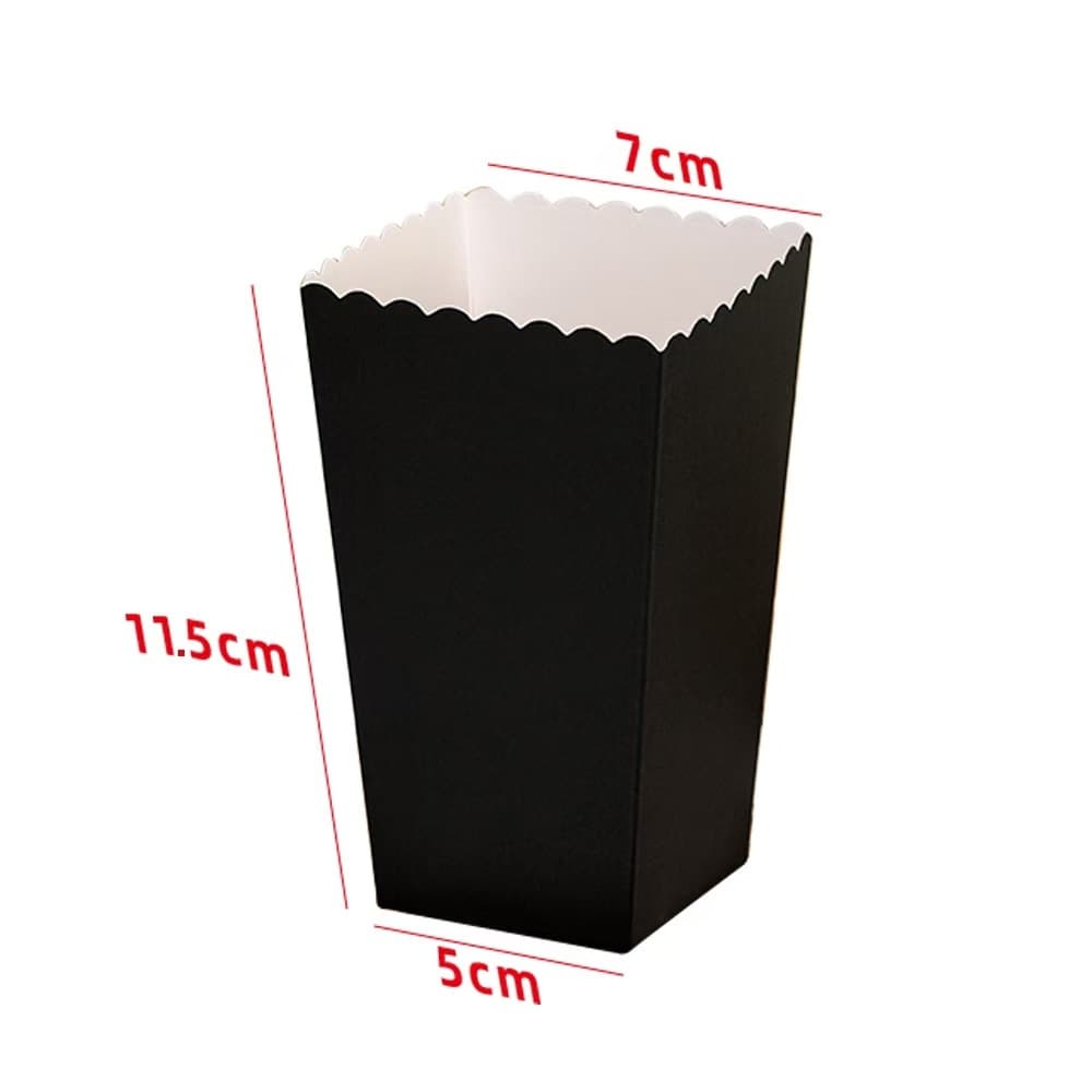Cross-border hot-selling solid color disposable popcorn box chicken corn box candy box creative packaging box 5