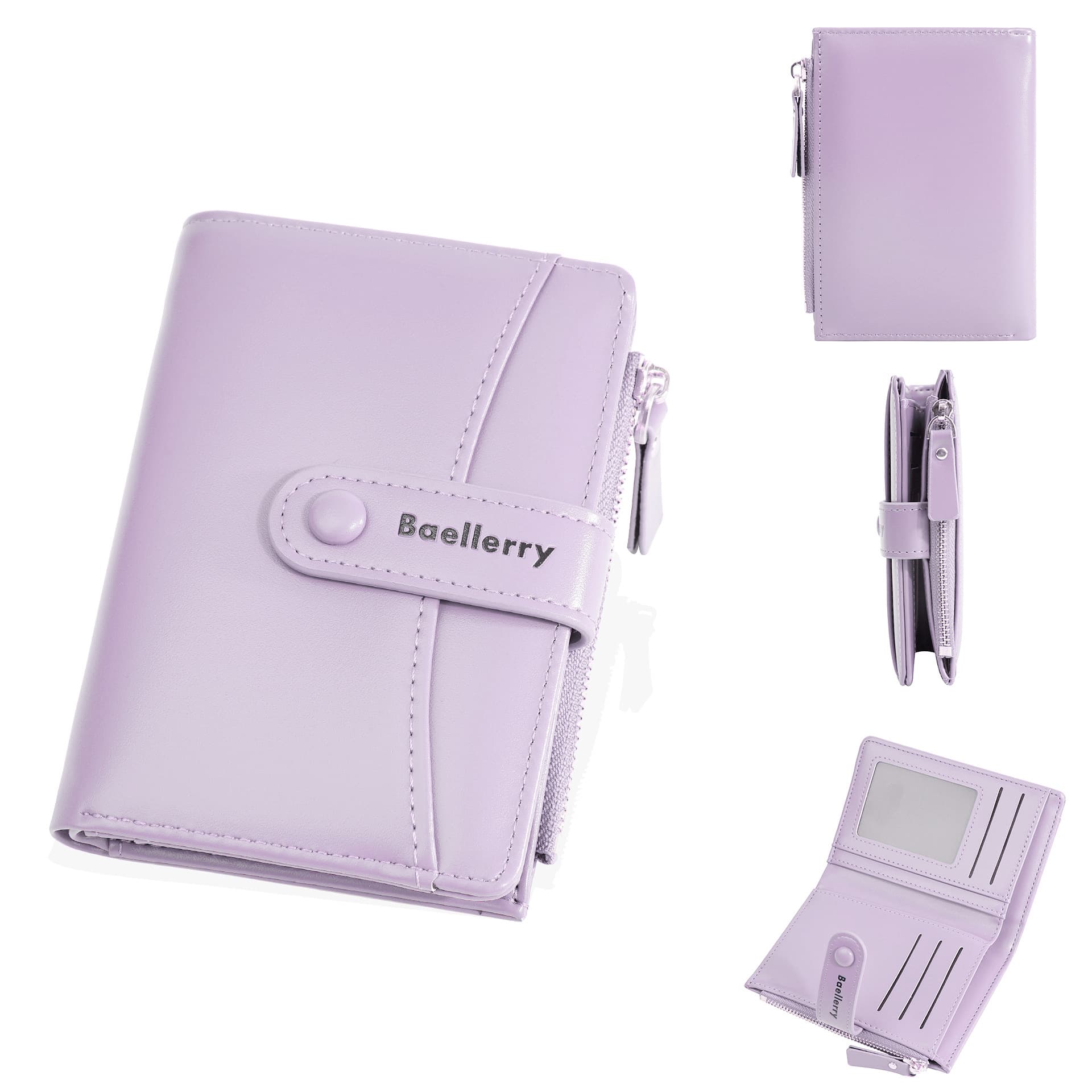 Wallet, short polyurethane card holder, shoulder bag, high-end 5