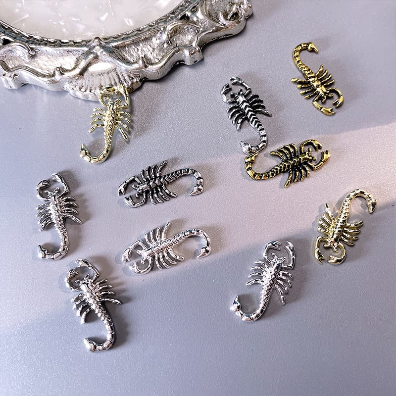 (Cross-border trading), (Wholesale), metal nail decoration, decorative accessory, new collection 3