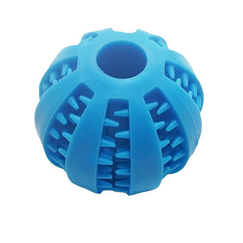 Dog toy ball, food leakage ball, molar ball, puzzle and boredom relief, bite-resistant pet food leakage toy, molar teeth cleaning watermelon ball 5