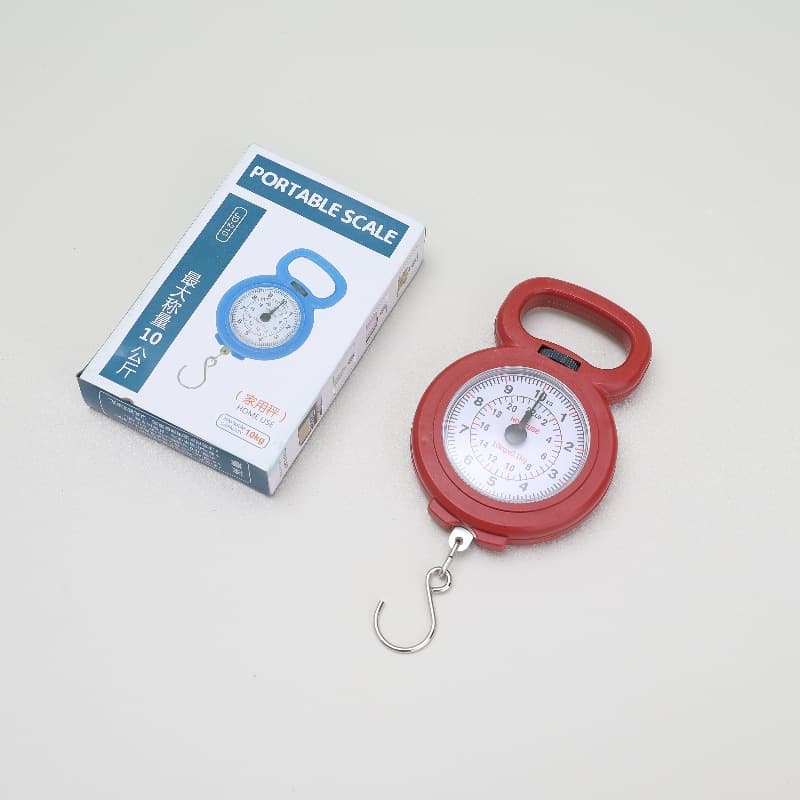 10kg mini spring scale high -precision buying home small portable portable portable scales student teaching machinery hanging 2