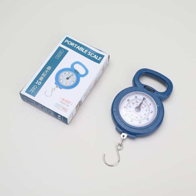 10kg mini spring scale high -precision buying home small portable portable portable scales student teaching machinery hanging 3