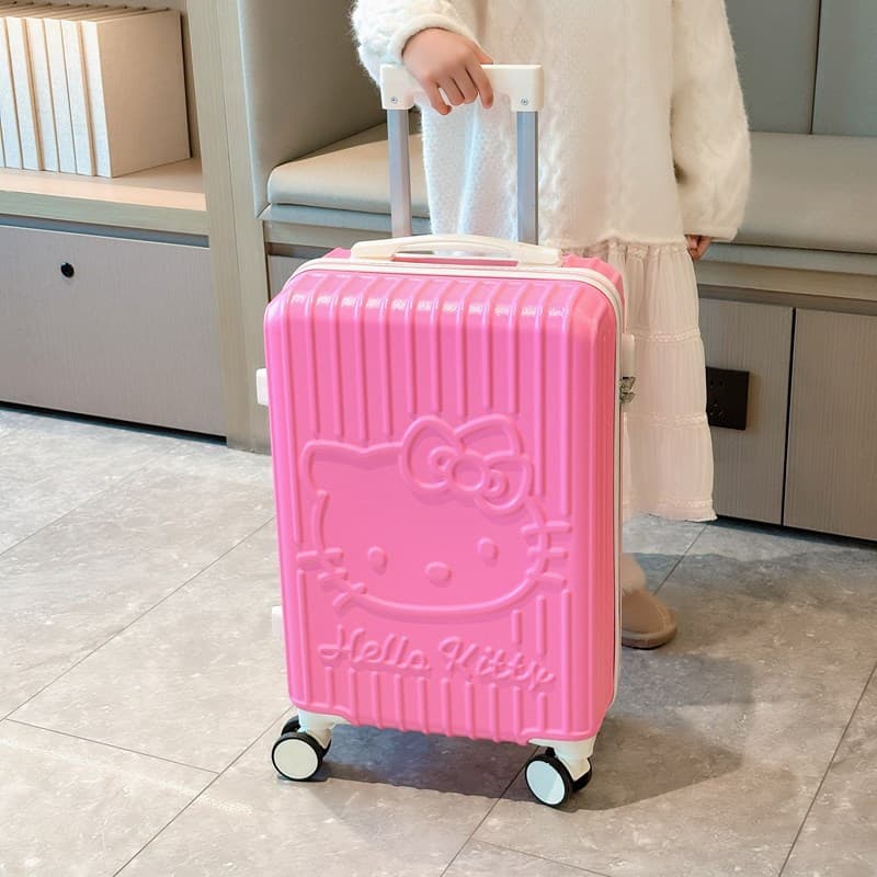 Cartoon children's suitcase, for students 3