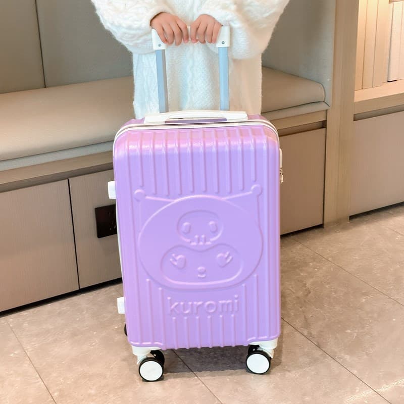 Cartoon children's suitcase, for students 4