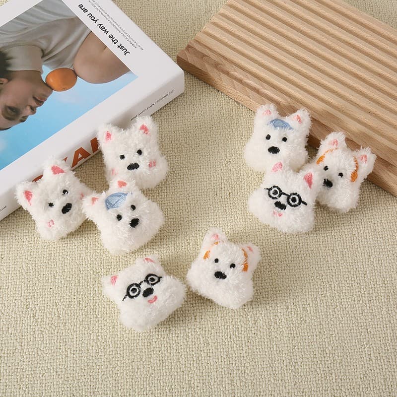 Cartoon plush cute doll, brooch, needle, phone case, hair accessory, internet celebrity 2