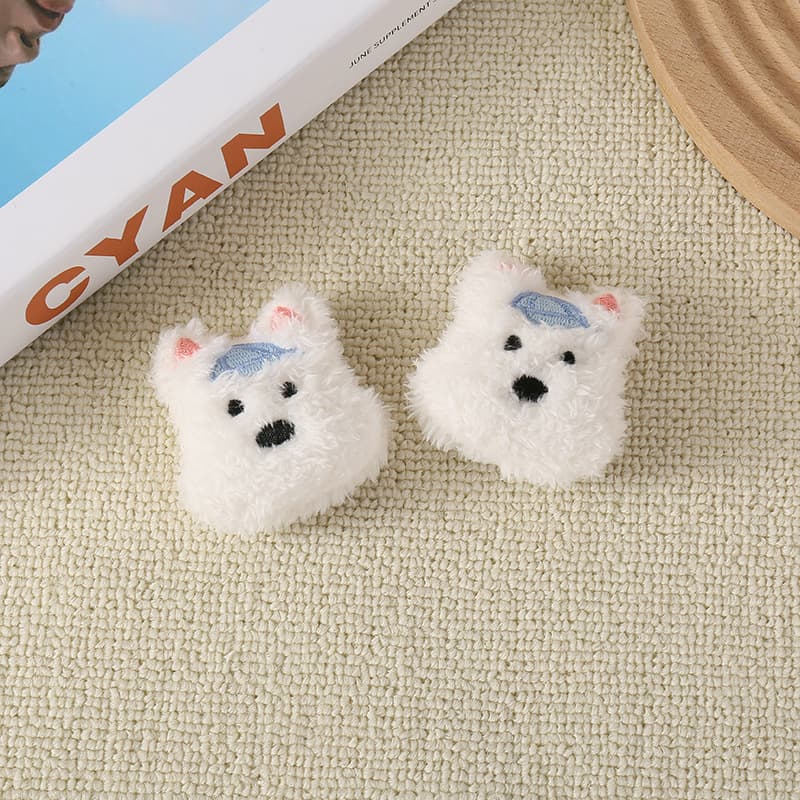 Cartoon plush cute doll, brooch, needle, phone case, hair accessory, internet celebrity 3