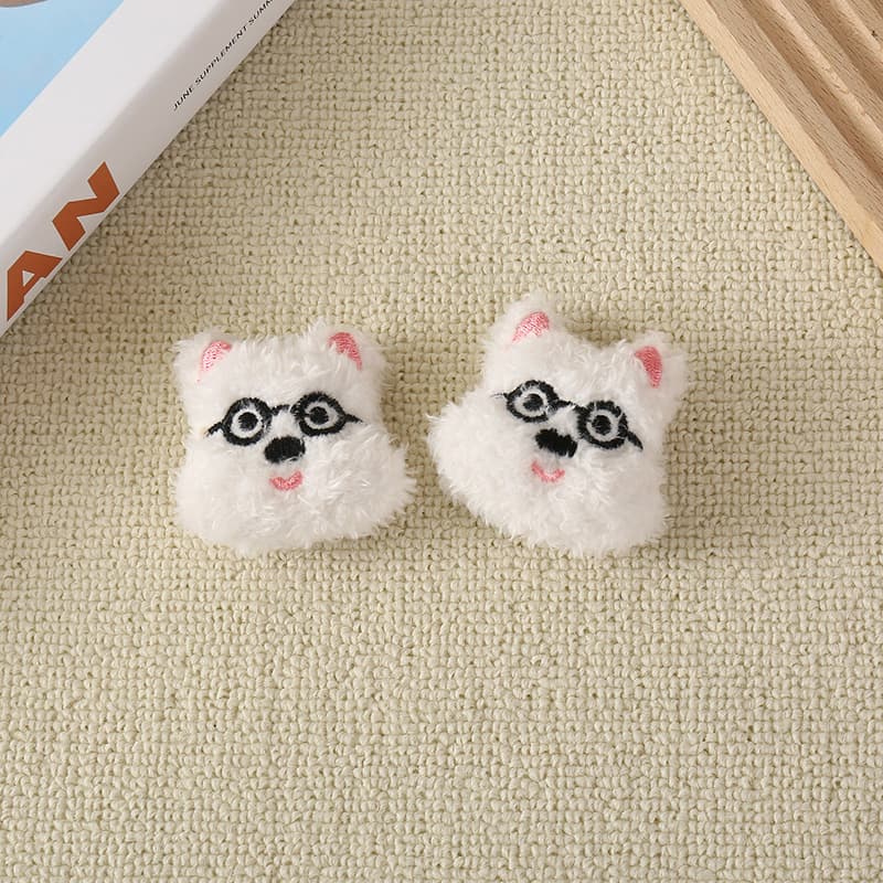 Cartoon plush cute doll, brooch, needle, phone case, hair accessory, internet celebrity 4
