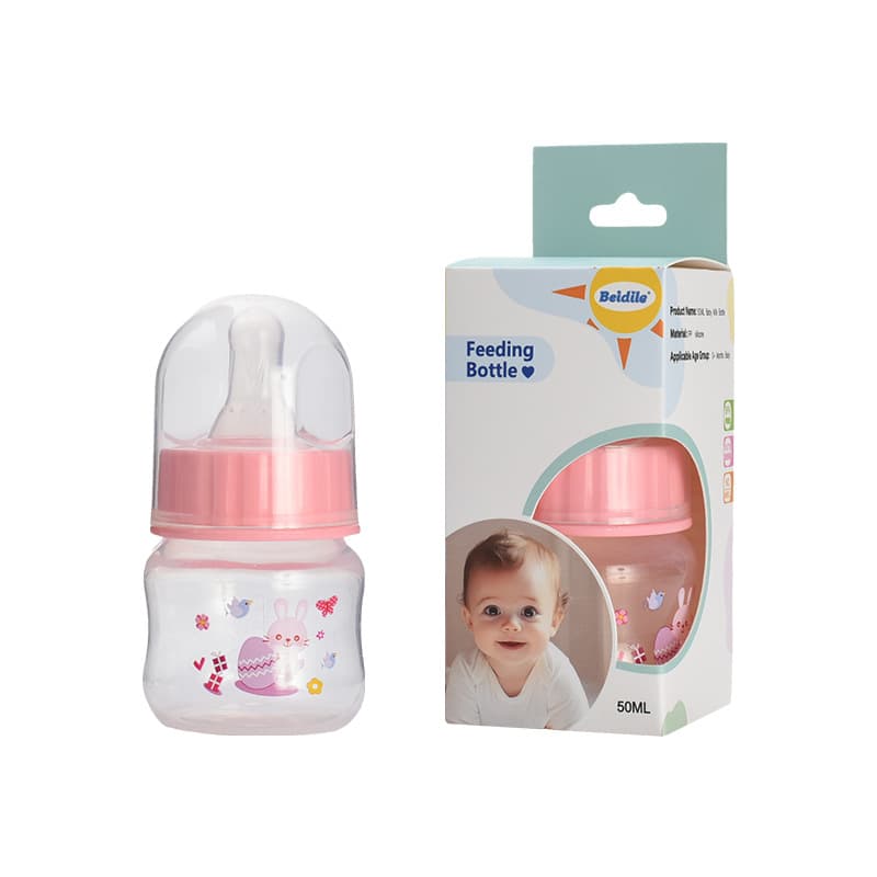 Children's feeding bottle for new born for mother and baby, factory direct supply, standard diameter, 50 ml, fall protection 5